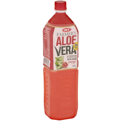 OKF FARMERS ALOE VERA POMEGRANATE 1.5LTR 1X12