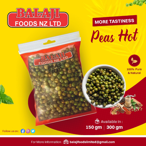 BALAJI PEAS SPICY 150G
