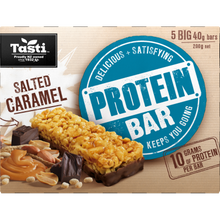 Tasti Protein Bars Salted Caramel 40g 1x5