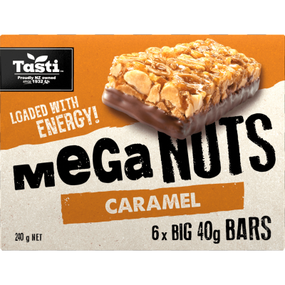 Tasti Meganuts Caramel 40g 1x6