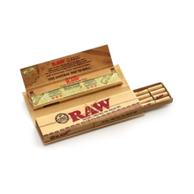 RAW ROLLING FILTER PAPERS KING SIZE SLIM +TIPS 1X24