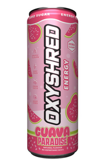 OXYSHRED ENERGY GUAVA PARADISE CAN 355ML 1X12