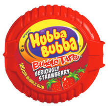 WRIGLEY'S HUBBA BUBBA TAPE STRAWBERRY 56G 1X12