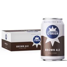 OBRIEN Brown Ale – 24 x 375ml Cans, 4.5% ABV, CTNX24