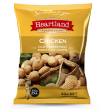 HEARTLAND CHICKEN - WAVE CUT 40G 1X24 (Clearance)