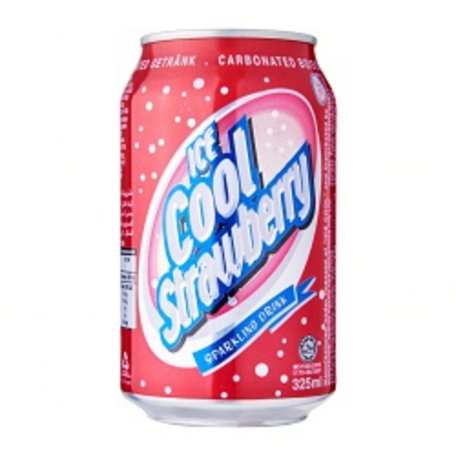 ICE COOL STRAWBERRY CAN 1X24 325ml