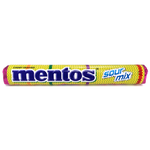 MENTOS SOUR MIX 37G 1X24