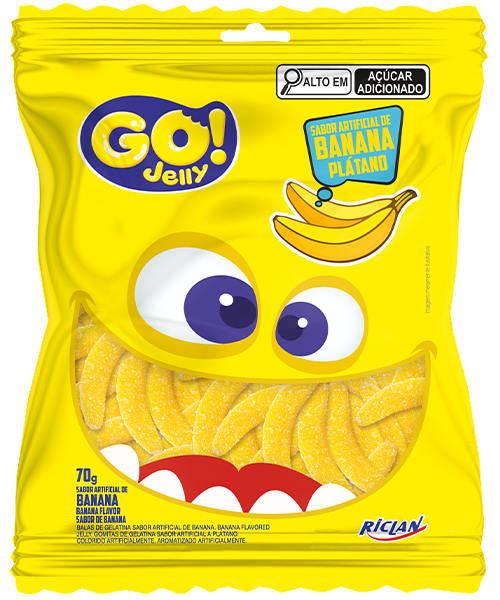 RICLAN GO JELLY BANANA 70G