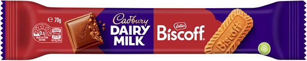 CADBURY TWIN PACK BISCOFF KING BAR 70G 1X42