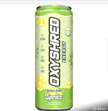 OXYSHRED ENERGY LEMON LIME CAN 355ML 1X1