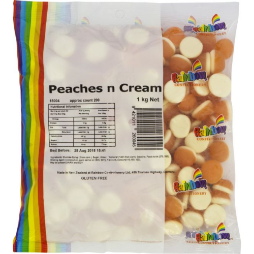 RAINBOW - PEACHES N CREAM 1 KG