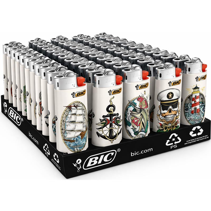 BIC FANCY SAILOR WBL LIGHTER 1X50