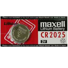MAXELL LITHIUM BATTERIES CR2025 1X5