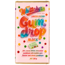 WHITTAKER'S BLOCK GUMDROP 250G 1X12
