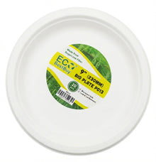 BIO BAGASSE PLATE 9# (230MM) 1X20S