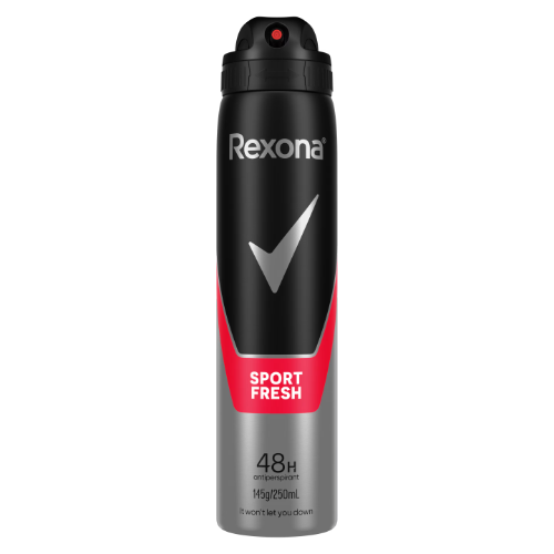 REXONA ANTIPERSPIRANT MEN 48H SPORT  250ML 1X6