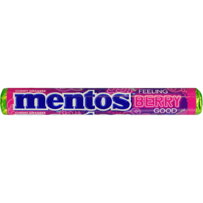 MENTOS FEELING BERRY GOOD 1X40