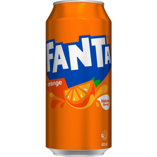 FANTA ORANGE CAN 320ML 1X12