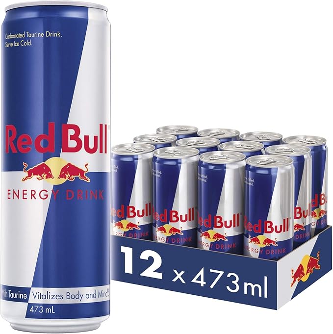 REDBULL CAN 473ML 1X12