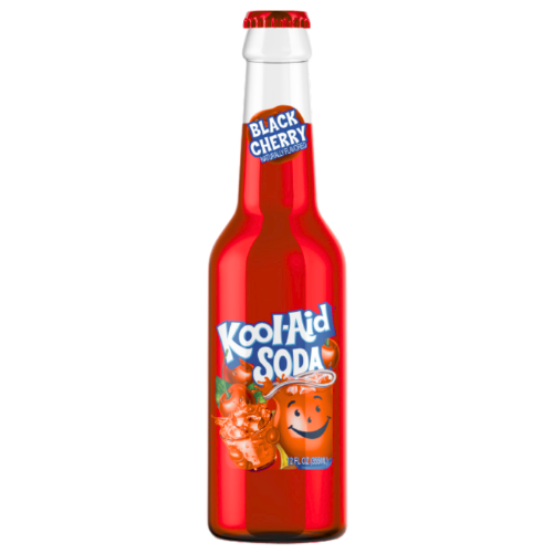 KOOL AID BLACK CHERRY SODA 355ML 1X12