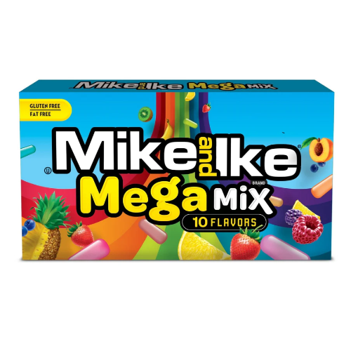 WONKA MIKE & LIKE MEGA MIX 120G 1X12