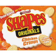 ARNOTT'S SHAPES BOX SHAPES ORIGINAL CHICKEN CRIMPY 175G - 130288