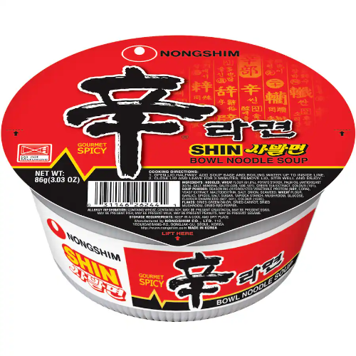 NONGSHIM NOODLE SHIN RAMYUN 86G 1X12
