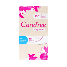 CAREFREE LINERS ORGANICS UNSCENTED PK30