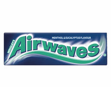 WRIGLEY'S AIRWAVES MENTHOL & EUCALYPTUS SUGAR FREE CHEWING GUM 14G 1X30