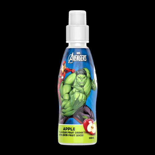 FRUITY BURST AVENGERS HULK APPLE 250ML 1X24
