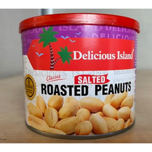 DELICIOUS SALTED ROASTED PEANUTS TIN 130G 1X48