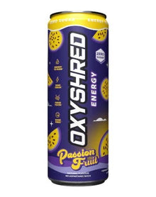 OXYSHRED ENERGY PASSION FRUIT CAN 355ML 1X12