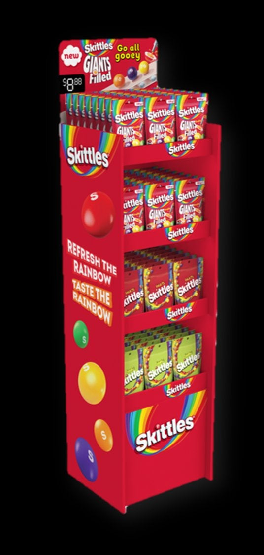 MARS SKITTLES GIANTS FILLED TOWER X96