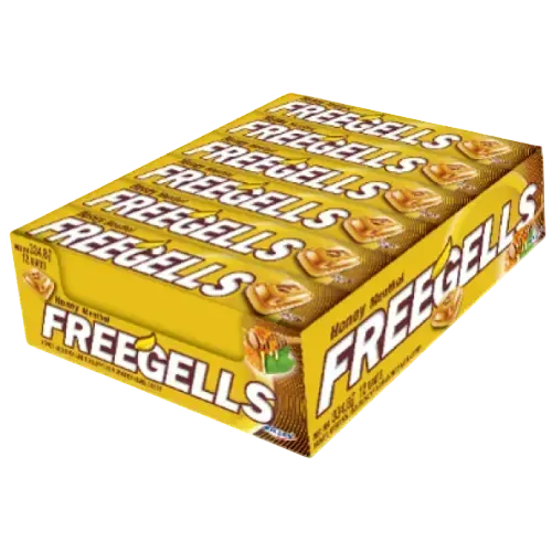 RICLAN FREEGELLS HONEY MENTHOL STICKS 1X12 [12085]