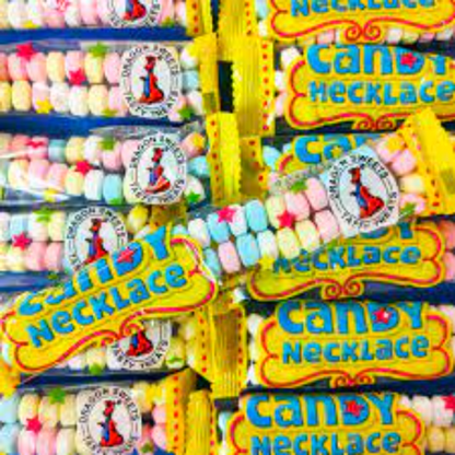 DRAGON NOVELTY CANDY NECKLACE 20G 1X48