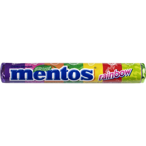 MENTOS RAINBOW 37G 1X24