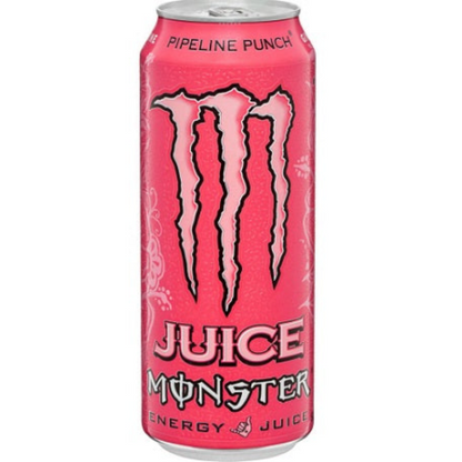 MONSTER ENERGY PIPELINE PUNCH RED 500ML 1X12