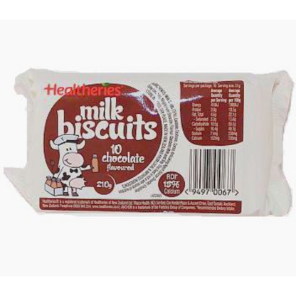 HEALTHERIES MILK BISCUIT CHOCOLATE