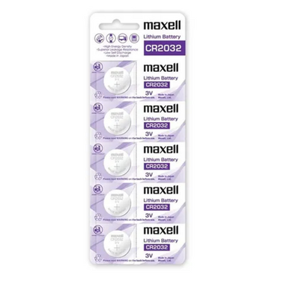MAXELL LITHIUM BATTERIES CR2032 1X5