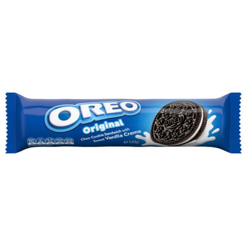 CADBURY OREO COOKIES ORIGINAL 128G 1X20