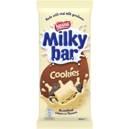 NESTLE BLOCK MILKYBAR COOKIES 170G 1X12