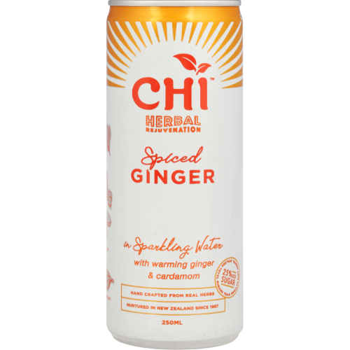 CHI SPICY GINGER CAN 250ML 1X12