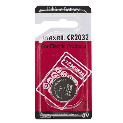 MAXELL LITHIUM BATTERIES CR2032H 1X10