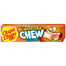 CHUPA CHUPS INCREDIBLE CHEW ORANGE 45G 1X20