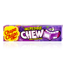 CHUPA CHUPS INCREDIBLE CHEW GRAPE 45G 1X20