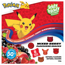 IDDY BIDDY FRUIT SNACK POKEMON 160G