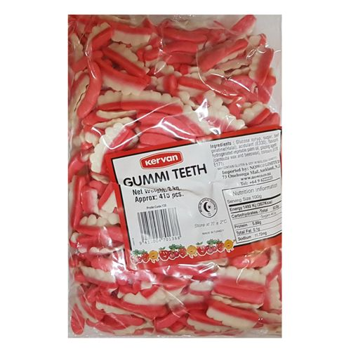 NOWCO - GUMMI DRACULA TEETH 2KG