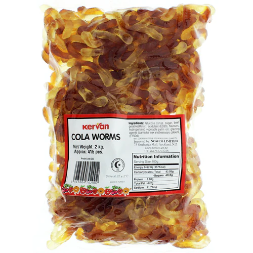 NOWCO - COLA WORMS 2KG