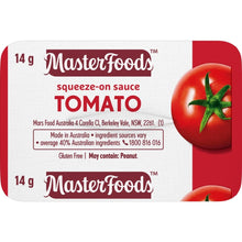 MARS MASTERFOOD TOMATO SAUCE 14G 1X100