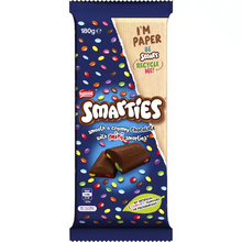 NESTLE BLOCK SMARTIES MILK CHOCOLATE 180G 1X12